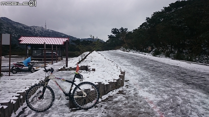 2016/1/25陽明山巴拉卡大屯自然公園賞雪單車行