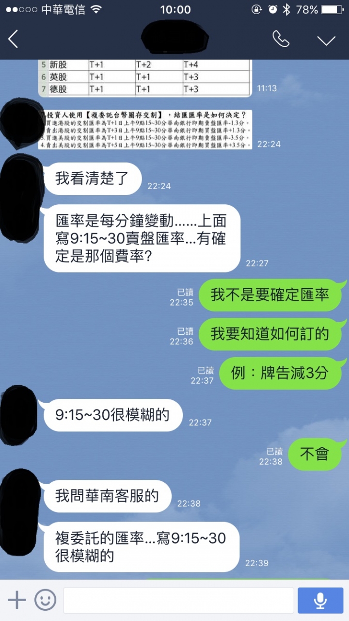 富邦證複委託，以臺幣交割，匯率如何決定？
