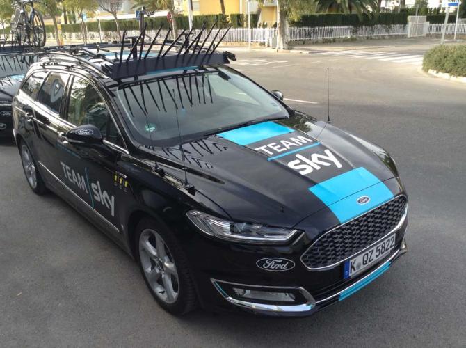 英國天空車隊team sky x Ford