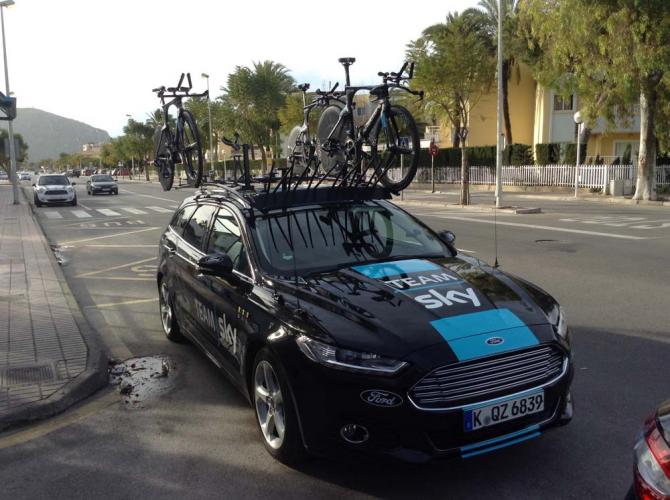 英國天空車隊team sky x Ford