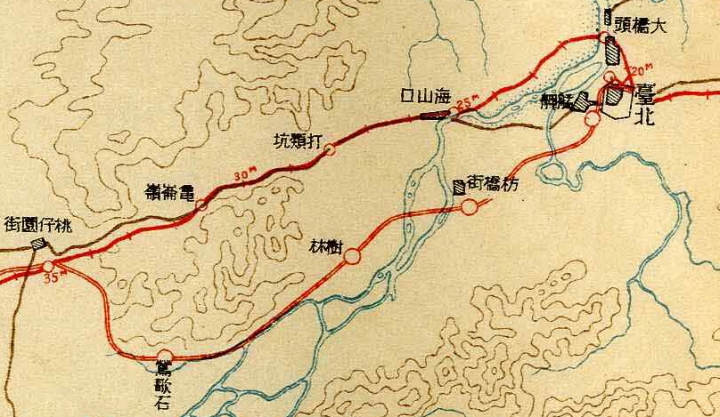 日治時代桃園火車站