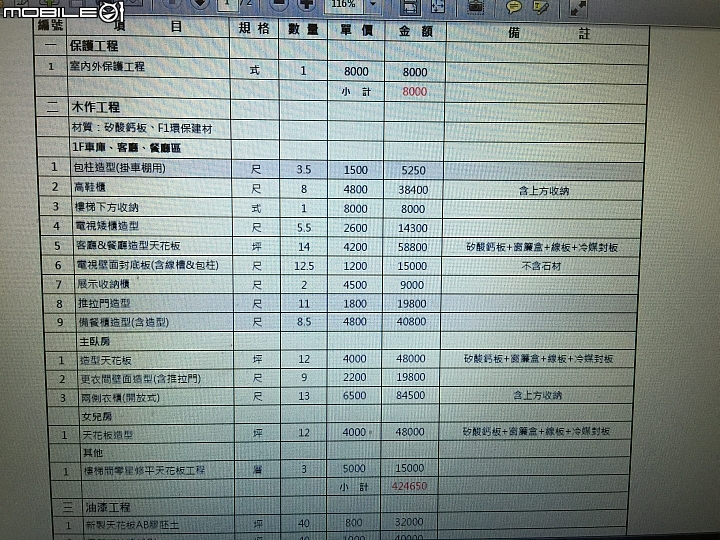 新屋裝潢費用請教,