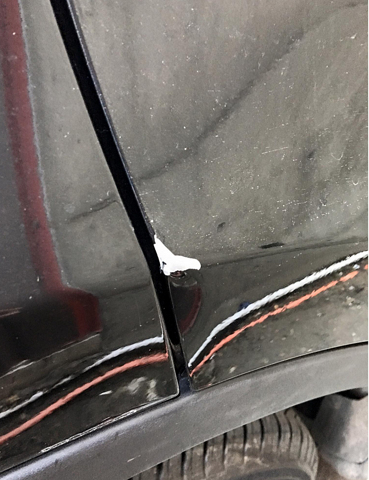 白色的底漆都跑出來了，請問有更好的方法嗎？