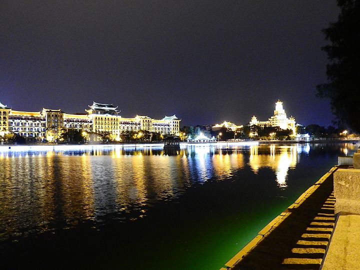 Nikon P900手持集美學村夜景、曾厝垵漁村夜市