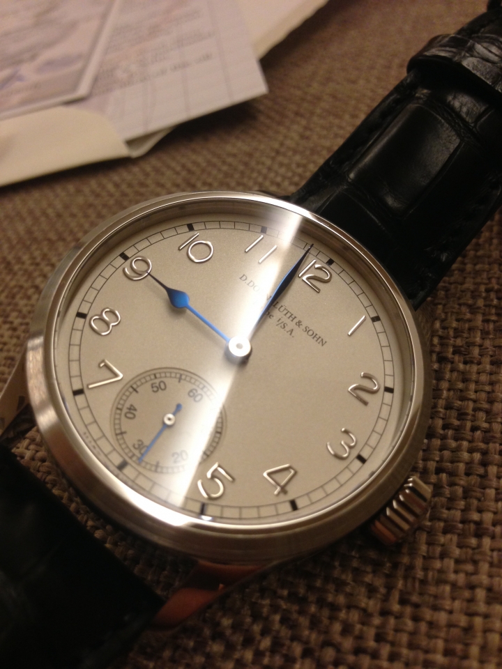 [開箱]德國獨立製錶師 D.Dornblueth (Dirk Dornblueth) D.D 99.0