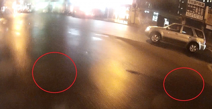 SJ4000夜間畫面一絲一絲白點