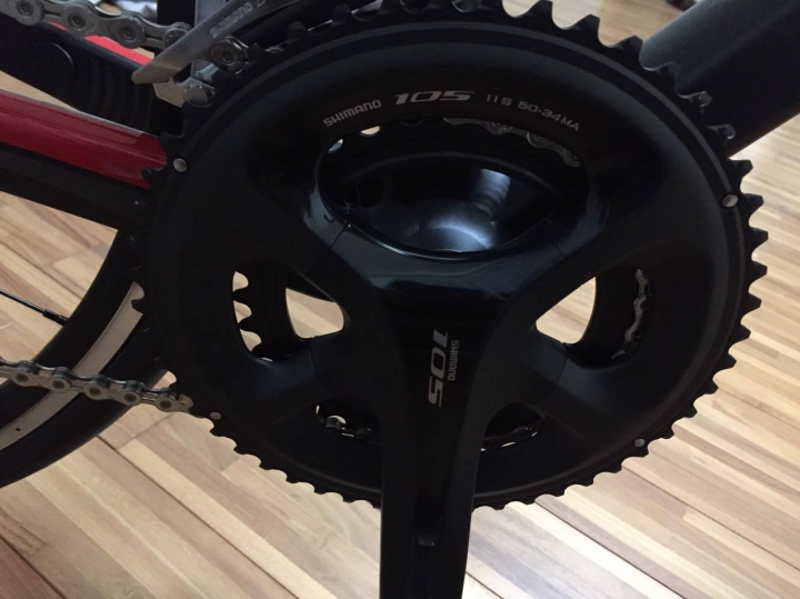 [開箱]新手首po Giant TCR SLR2 第一台公路車 看好久 ~~ 開心!
