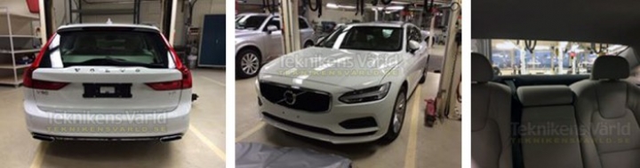 國外已流出V90實車照。