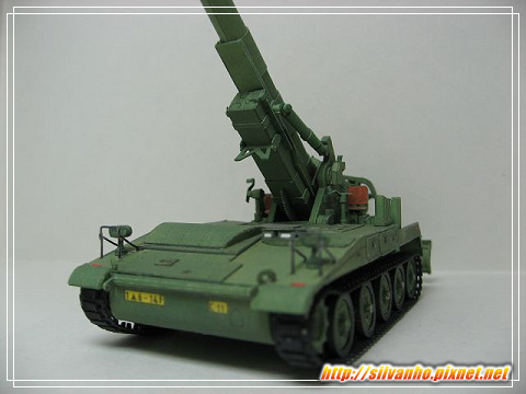 紙模 - M110A2自走炮