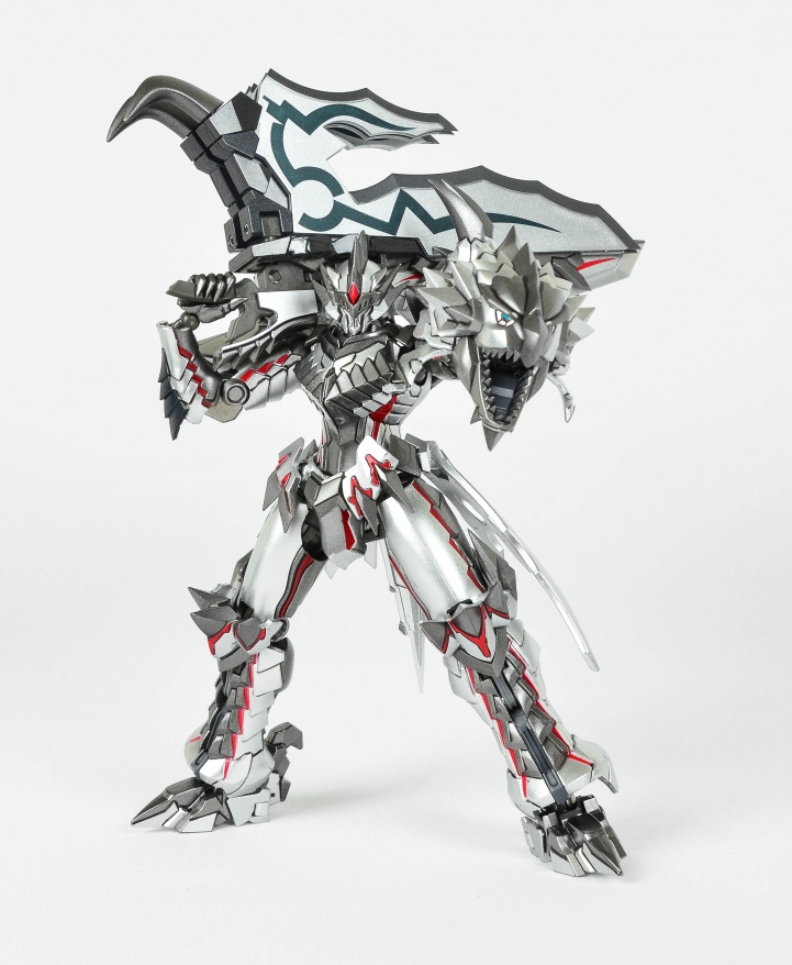 簡易開箱  魔物獵人 G級變形 雄火龍 風化銀