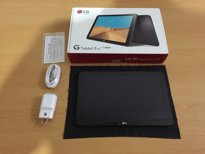 LG G TABLET 2 10.1 開箱簡單分享