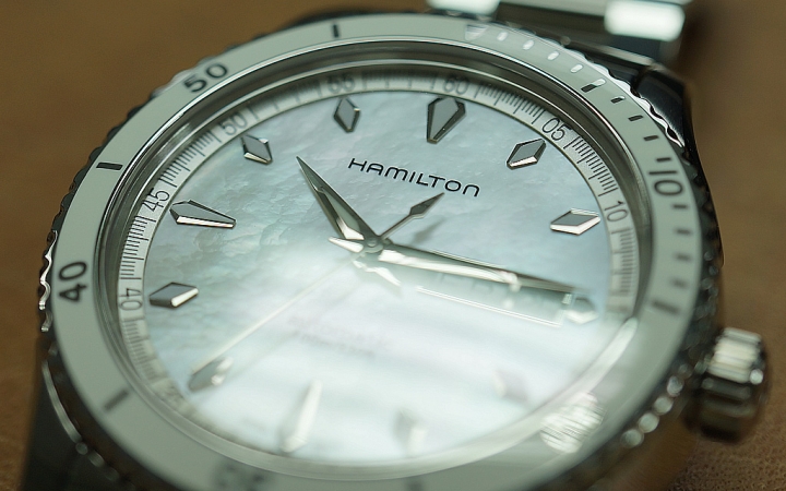 [開箱+關箱] Hamilton漢米爾頓-珍珠貝機械男錶H37555111