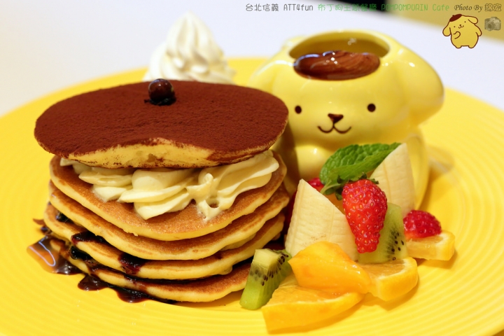 【台北美食】布丁狗餐廳可愛登場 pompompurin café 布丁狗太古錐啦~人氣直逼HELLO KITTY~