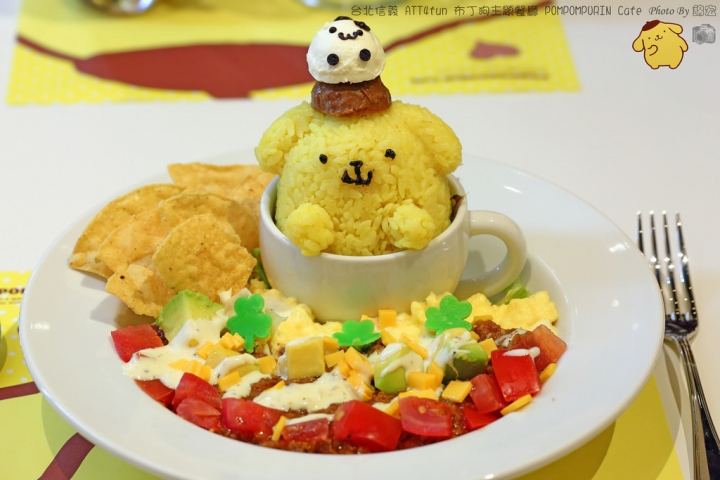 【台北美食】布丁狗餐廳可愛登場 pompompurin café 布丁狗太古錐啦~人氣直逼HELLO KITTY~