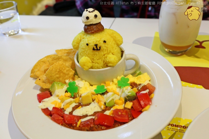 【台北美食】布丁狗餐廳可愛登場 pompompurin café 布丁狗太古錐啦~人氣直逼HELLO KITTY~