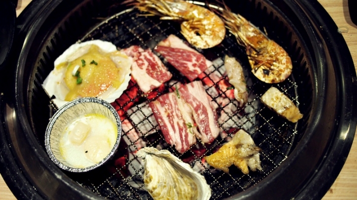 (食)彰化 熊炭日式燒肉 吃到飽食材多樣