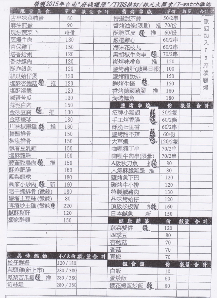[台南][東區] 府城騷烤家