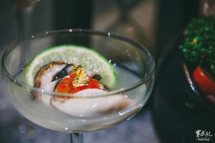 【中肯‧食記】市民大道‧頂焰精肉小酒館｜超神奇創意香檳生蠔‧日法頂級火焰炙燒料理！