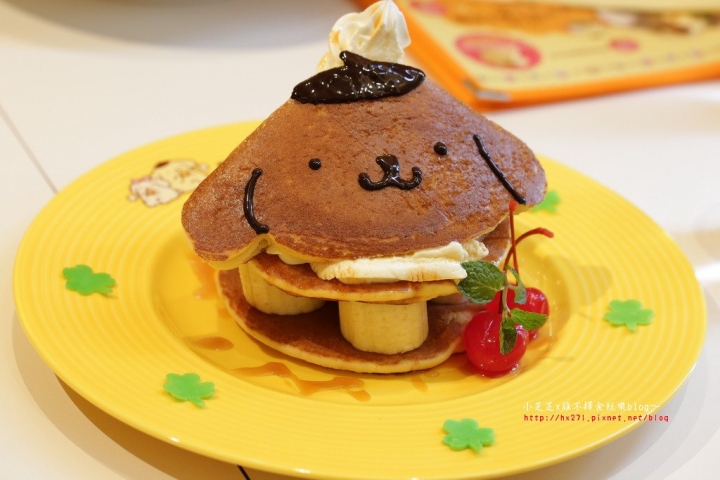 【台北美食】布丁狗餐廳可愛登場 pompompurin café 布丁狗太古錐啦~人氣直逼HELLO KITTY~
