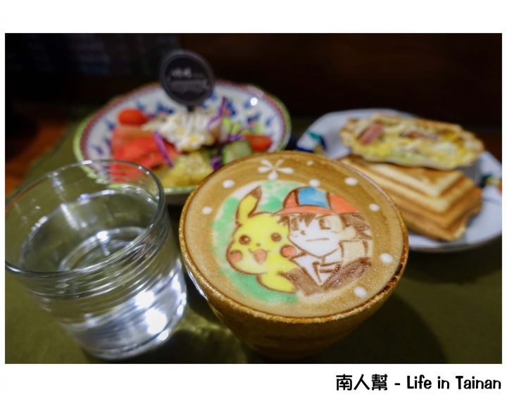 【台南市北區-美食】超卡哇伊彩色拉花~~性格せいかく(早午餐.點心.飲品)