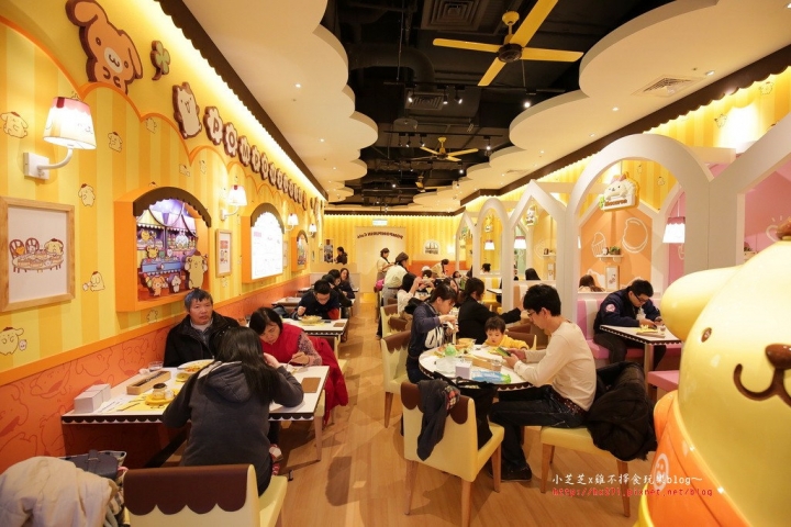 【台北美食】布丁狗餐廳可愛登場 pompompurin café 布丁狗太古錐啦~人氣直逼HELLO KITTY~