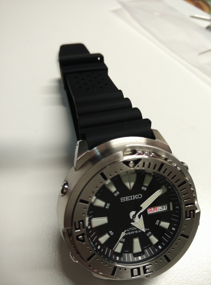 Seiko baby tnua SRP637k1小鮪魚罐頭開箱