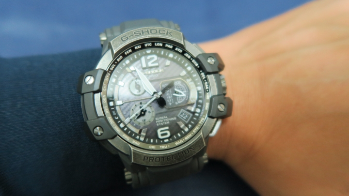 [開箱] CASIO G-SHOCK GPS+電波 & 鋼鐵人