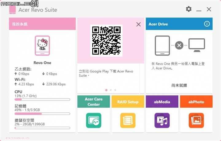女友的情人節禮物 acer RL85 Hello Kitty限定版