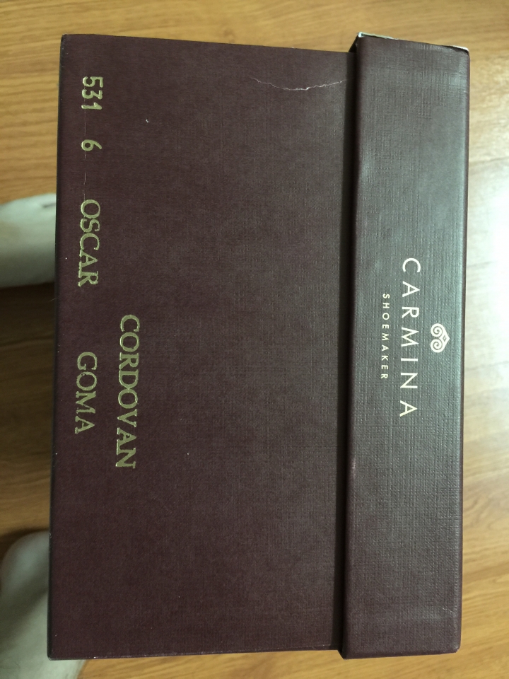 Carmina GMTO Natural shell cordovan 原色馬臀皮 微開箱