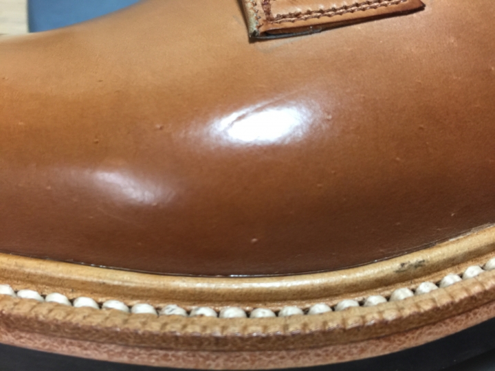 Carmina GMTO Natural shell cordovan 原色馬臀皮 微開箱