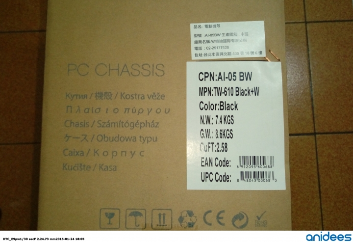 [開箱]典雅簡潔 價格親民  Anidees  AI5 Black Window