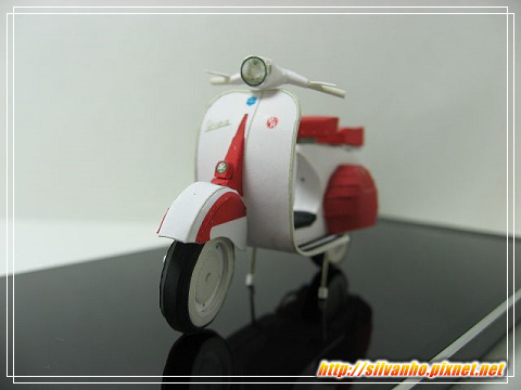 紙模 - Vespa150