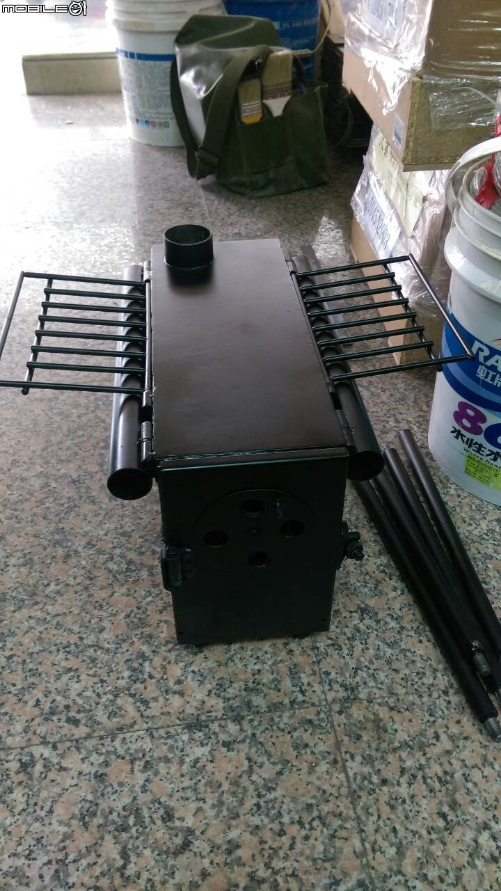 分享我的DIY柴爐!!! 增加翅膀與收納木箱!!228新增開箱照