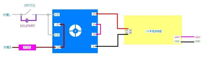 求救！ M3耳擴DIY變壓器電源處理
