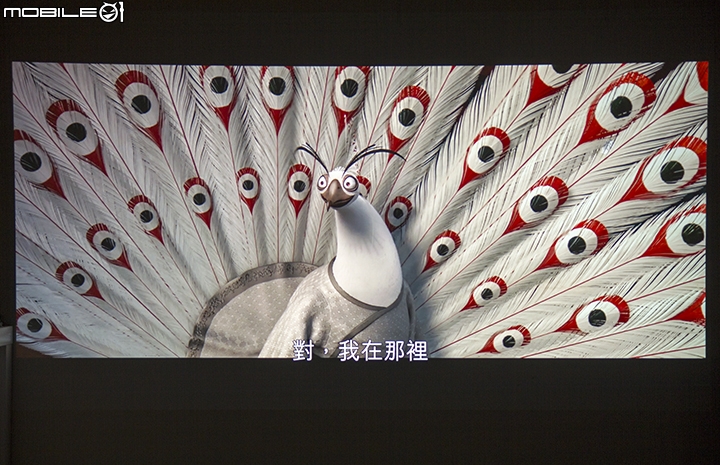 C/P值頗高的投影機 - OPTOMA HD100D 有你真好!