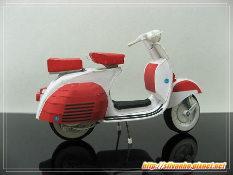 紙模 - Vespa150