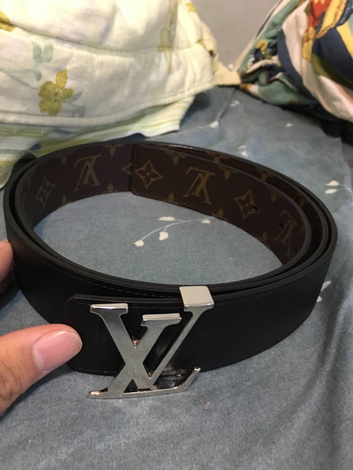 【開箱】LV M9808T黑頭logo皮帶＋N61206 6plus 保護套＋N9821S雙色皮帶