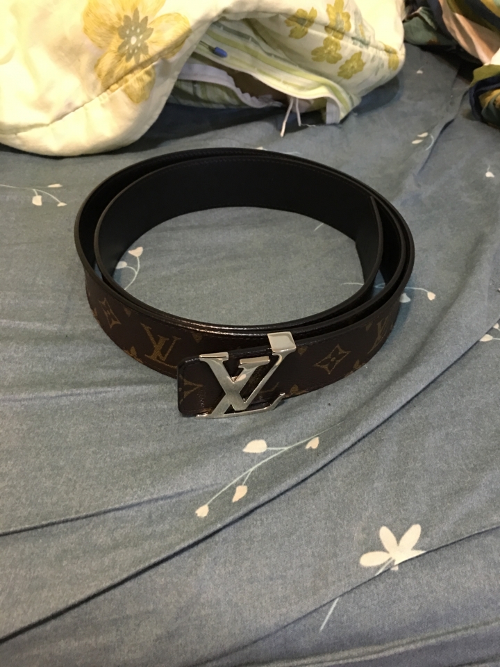 【開箱】LV M9808T黑頭logo皮帶＋N61206 6plus 保護套＋N9821S雙色皮帶