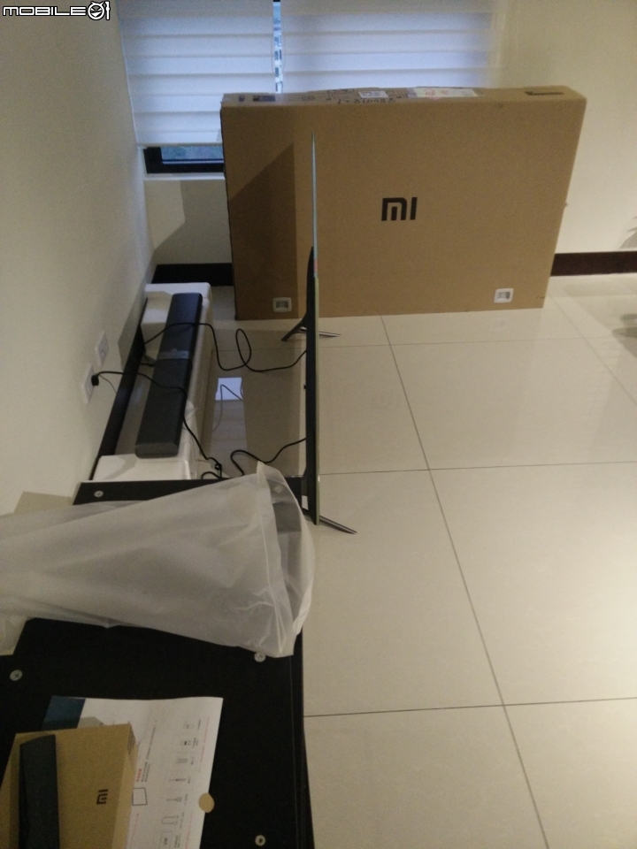 小米電視3+小米低音砲開箱-將~將~將~