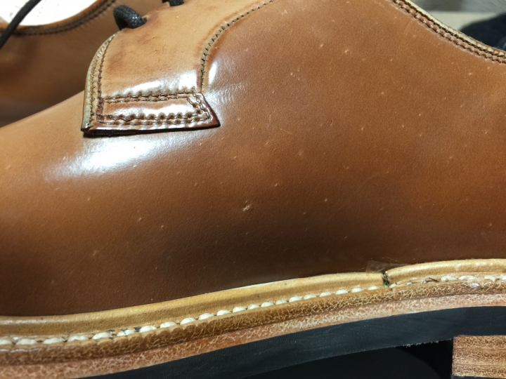Carmina GMTO Natural shell cordovan 原色馬臀皮 微開箱