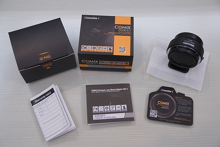 A7Rii + Commlite Nikon-Sony 自動對焦轉接環 開箱實測
