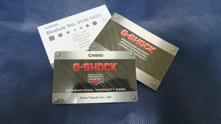 [開箱] CASIO G-SHOCK GPS+電波 & 鋼鐵人