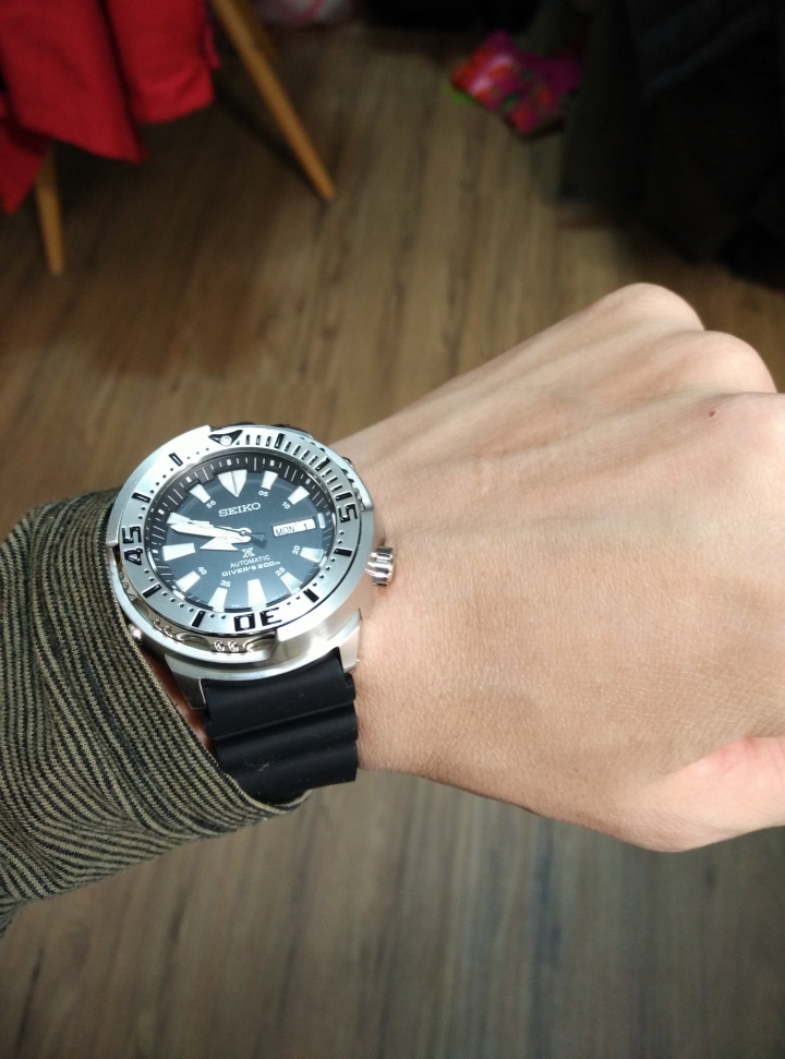 Seiko baby tnua SRP637k1小鮪魚罐頭開箱