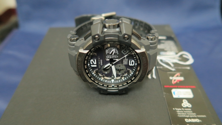 [開箱] CASIO G-SHOCK GPS+電波 & 鋼鐵人