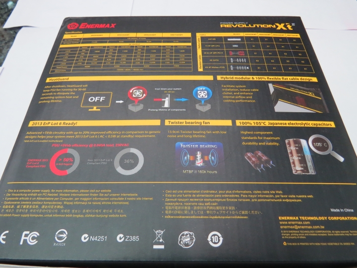 [開箱] Enermax金緻冰核II 650W金牌半模組電源