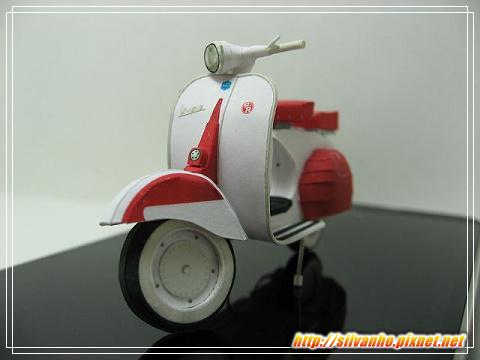 紙模 - Vespa150