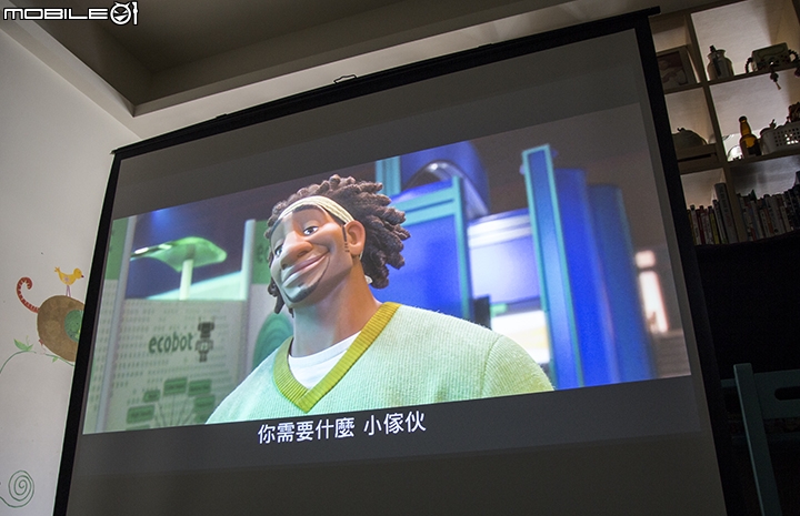 C/P值頗高的投影機 - OPTOMA HD100D 有你真好!