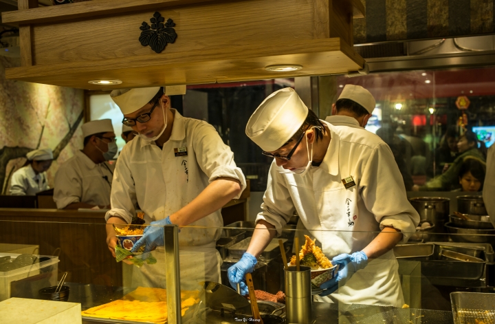 台北車站 金子半之助日式丼飯
