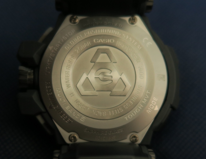 [開箱] CASIO G-SHOCK GPS+電波 & 鋼鐵人