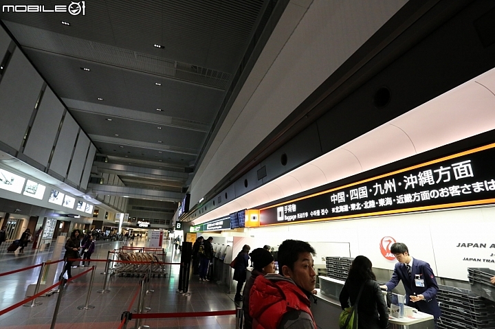 羽田機場一航站-日本航空飛日本國內線簡介